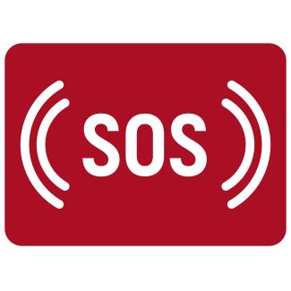 alerta SOS trabajadores botón